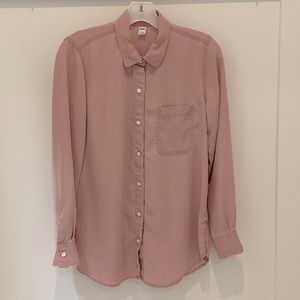 Tencel/Lyocell Garment Dyed Utility Camp Shirt S